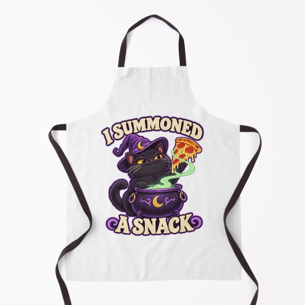 Item preview, I Summoned a Snack — Funny Witch Cat designed and sold by SAS-Designer.