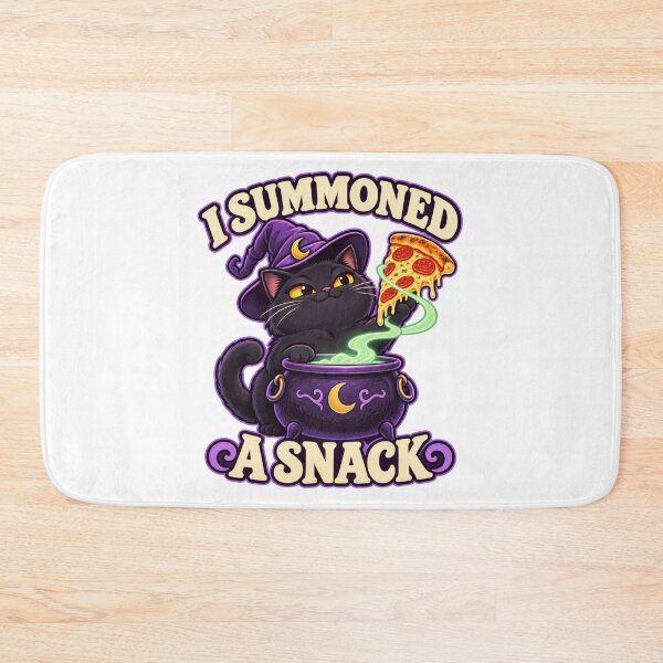 Item preview, I Summoned a Snack — Funny Witch Cat designed and sold by SAS-Designer.