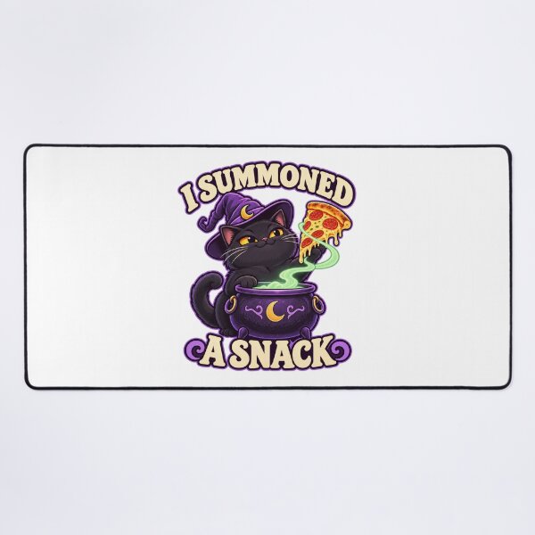 Item preview, I Summoned a Snack — Funny Witch Cat designed and sold by SAS-Designer.