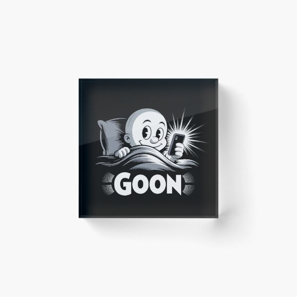 Item preview, Goon – Funny Late Night Phone Glow Meme designed and sold by LoFizzy.