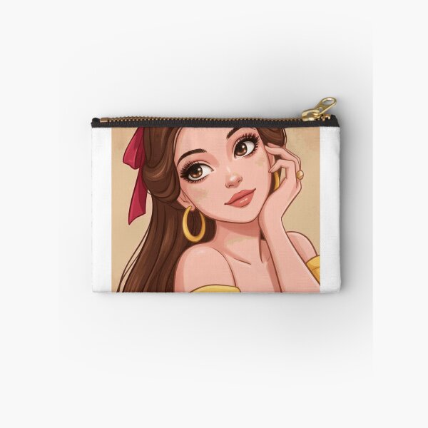 Item preview, Belle Beauty Princess Portrait in Yellow Dress designed and sold by JarekWinslow.