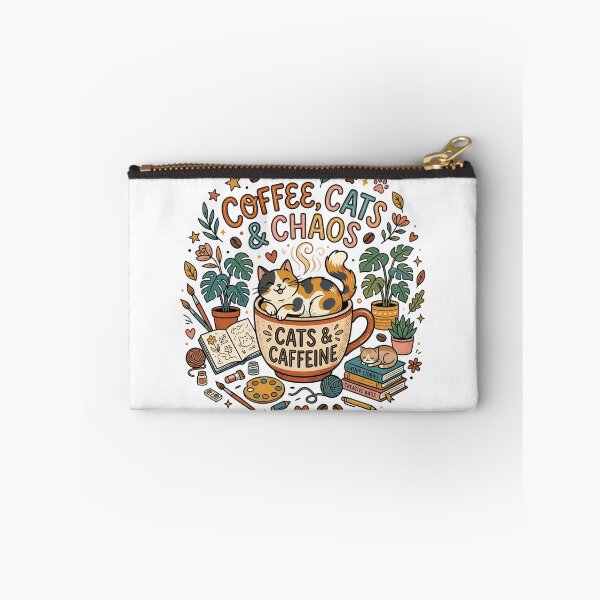 Item preview, Cofee, Cats, & Chaos designed and sold by decimalades.