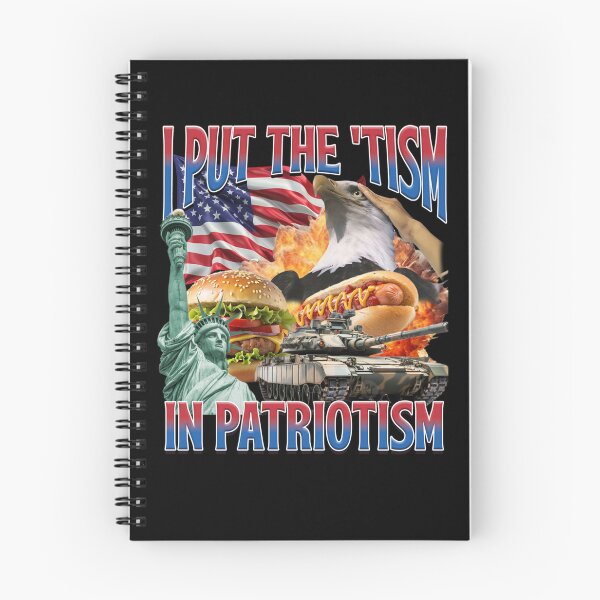 Item preview, I Put The 'Tism in Patriotism Funny Patriotic American Core designed and sold by alice12S56.