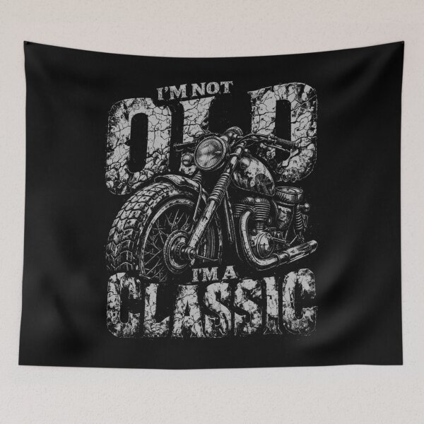 Item preview, I’m Not Old I’m A Classic Biker Shirt Funny Motorcycle Men's designed and sold by alice12S56.