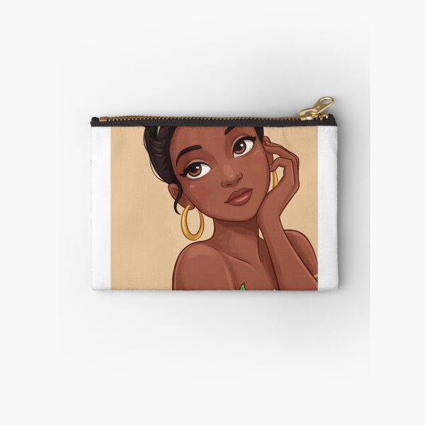 Item preview, Princess Tiana Elegant Green Fairytale Portrait designed and sold by JarekWinslow.