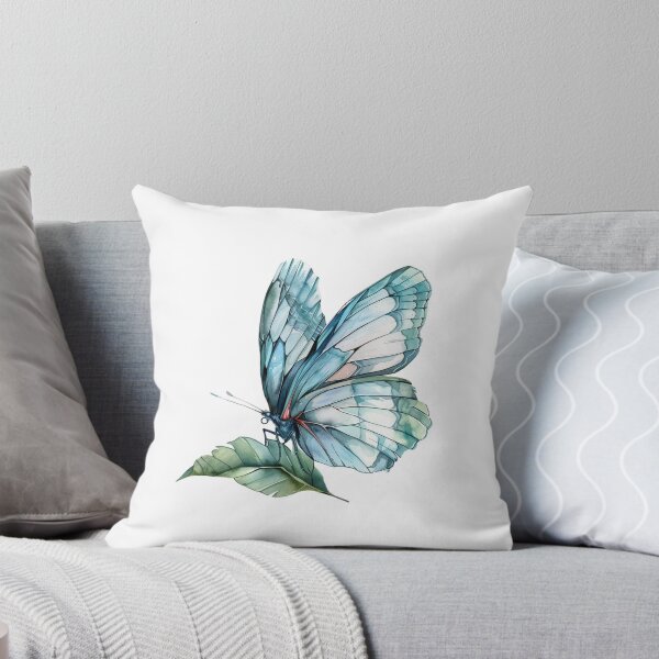 Item preview, Blue Butterfly | Elegant Nature Aesthetic Art designed and sold by Mandayartstudio.