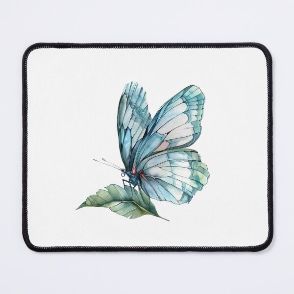 Item preview, Blue Butterfly | Elegant Nature Aesthetic Art designed and sold by Mandayartstudio.