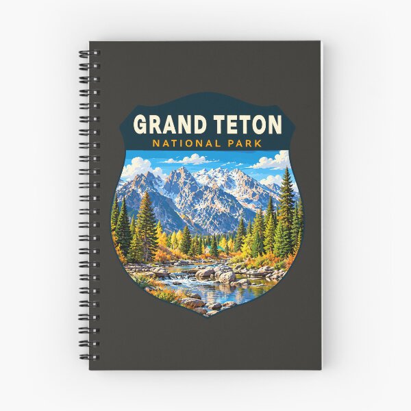 Item preview, Grand Teton National Park Retro Sticker designed and sold by Gideon Emmerich.