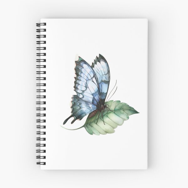 Item preview, Blue Butterfly | Elegant Nature Aesthetic Art designed and sold by Mandayartstudio.