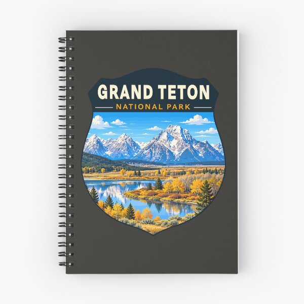 Item preview, Grand Teton National Park Retro Sticker designed and sold by Gideon Emmerich.