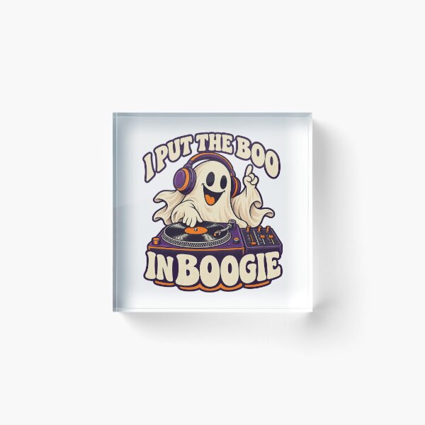 Item preview, Ghost DJ — I Put the Boo in Boogie designed and sold by SAS-Designer.