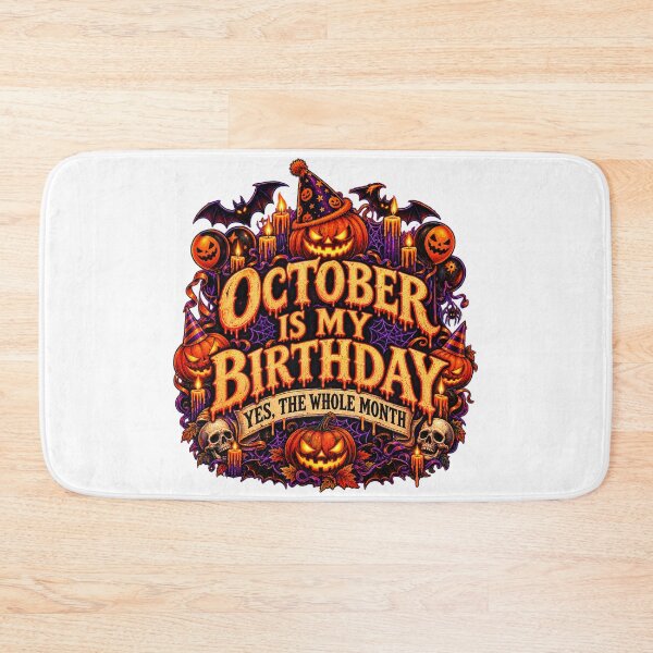 Item preview, Spooky October Birthday Halloween designed and sold by QuiteOrbit.
