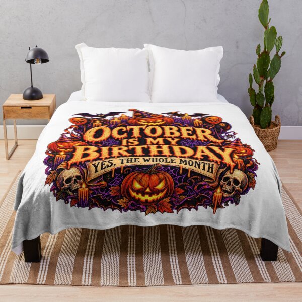 Item preview, Spooky October Birthday Halloween designed and sold by QuiteOrbit.