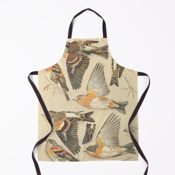 Item preview, Vintage Bird Engraving: Antique Botanical Ornithology Hatching Silhouette and Wild Birds Fan Art Poster designed and sold by benja-08.