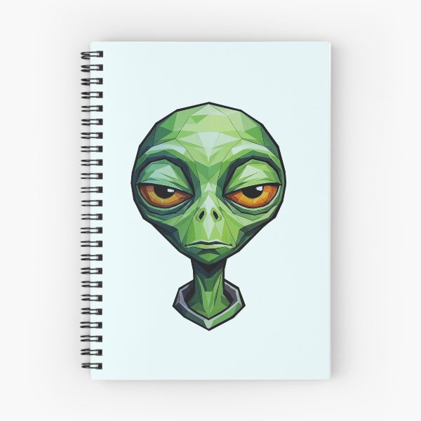 Item preview, Green Alien Minimal Face designed and sold by Poppflix-TM.