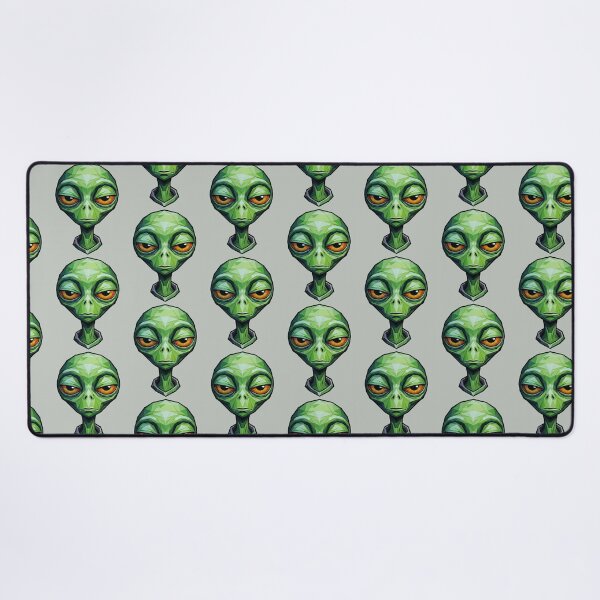 Item preview, Green Alien Minimal Face designed and sold by Poppflix-TM.