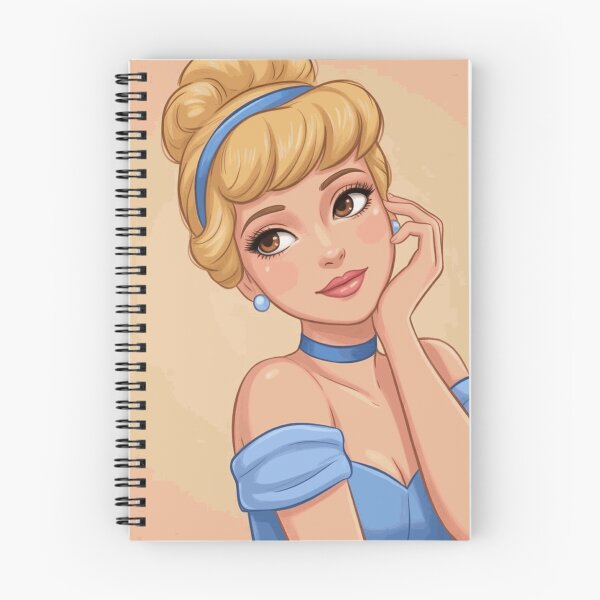 Item preview, Cinderella Blue Dress Classic Princess Portrait designed and sold by JarekWinslow.