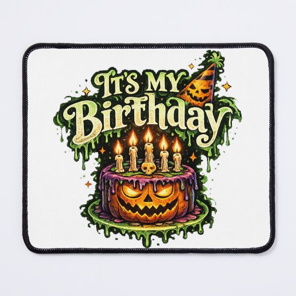 Item preview, My Birthday Is In October Halloween designed and sold by QuiteOrbit.