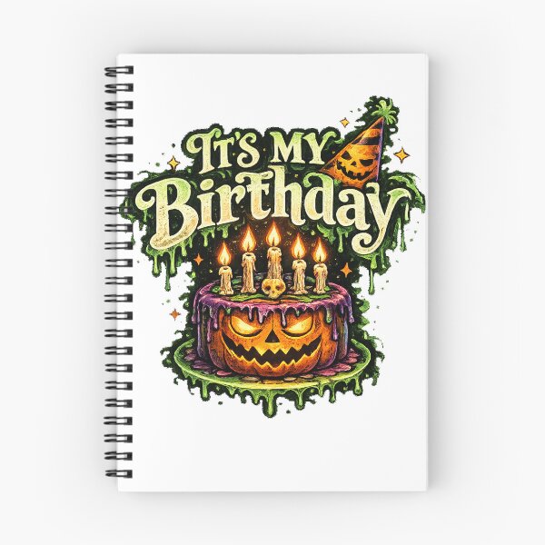 Item preview, My Birthday Is In October Halloween designed and sold by QuiteOrbit.
