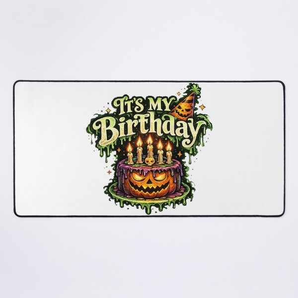 Item preview, My Birthday Is In October Halloween designed and sold by QuiteOrbit.