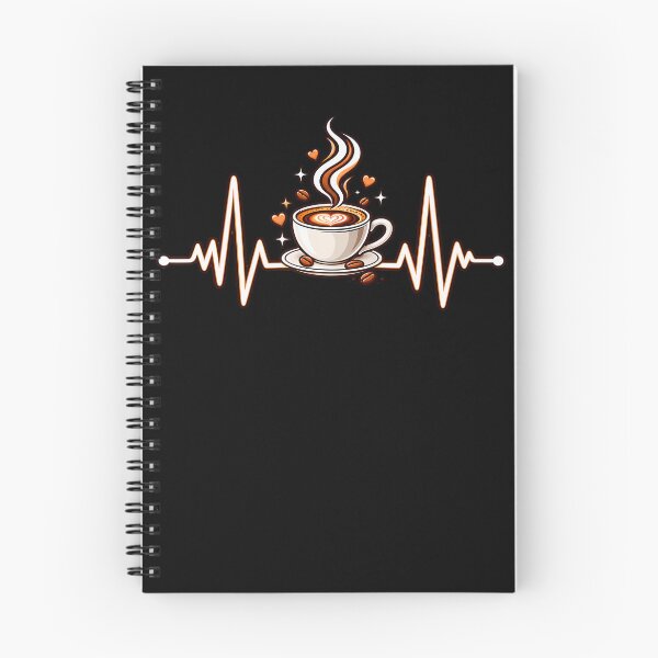 Item preview, Coffee Heartbeat Coffee Lover designed and sold by smiadraspi.