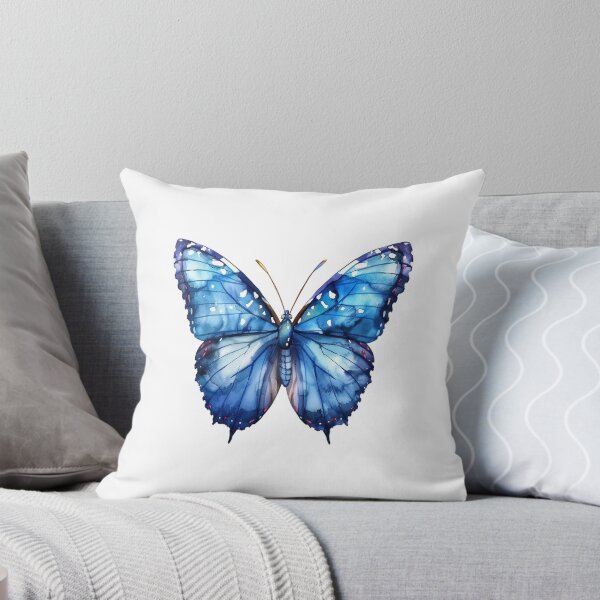 Item preview, Blue Butterfly | Elegant Nature Aesthetic Art designed and sold by Mandayartstudio.
