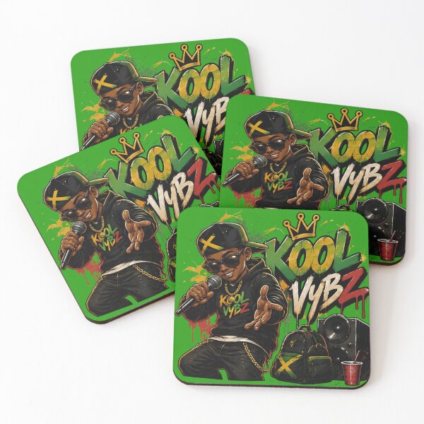 Item preview, KOOL VYBZ Reggae Dancehall Urban Streetwear Graphic designed and sold by digitalbob60.