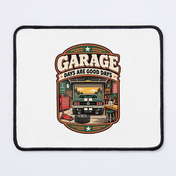 Item preview, Garage Days Are Good Days designed and sold by RAS-77.