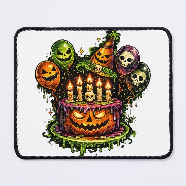 Item preview, Halloween Skull Spooky Birthday October designed and sold by QuiteOrbit.
