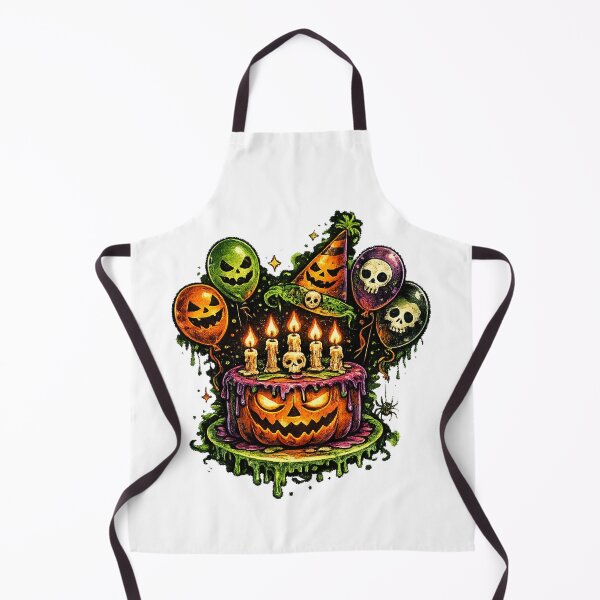 Item preview, Halloween Skull Spooky Birthday October designed and sold by QuiteOrbit.
