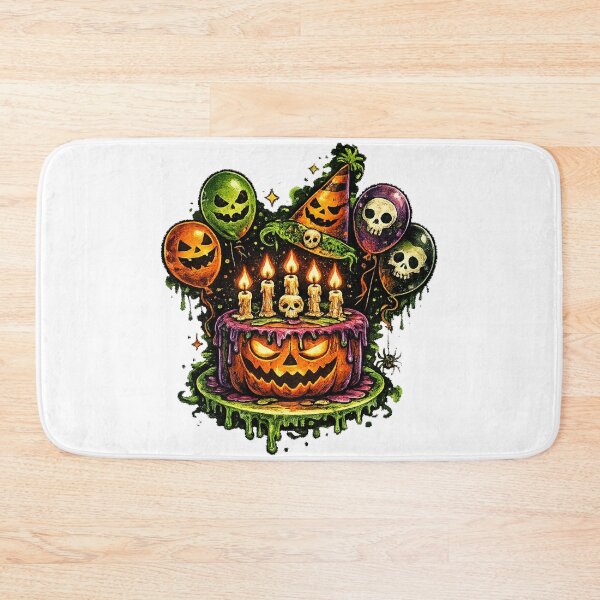 Item preview, Halloween Skull Spooky Birthday October designed and sold by QuiteOrbit.