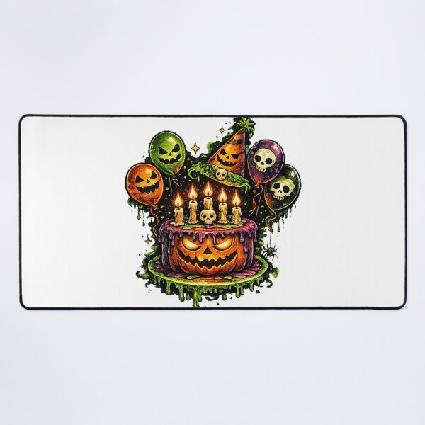 Item preview, Halloween Skull Spooky Birthday October designed and sold by QuiteOrbit.
