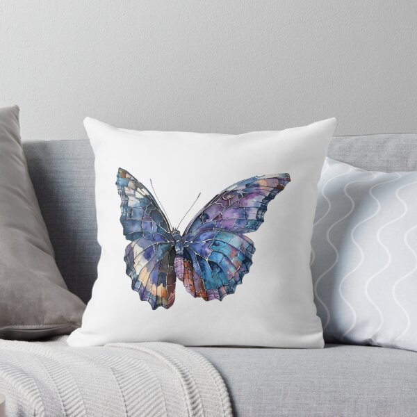 Item preview, Blue Butterfly | Elegant Nature Aesthetic Art designed and sold by Mandayartstudio.