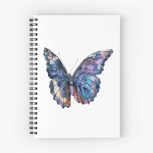 Item preview, Blue Butterfly | Elegant Nature Aesthetic Art designed and sold by Mandayartstudio.