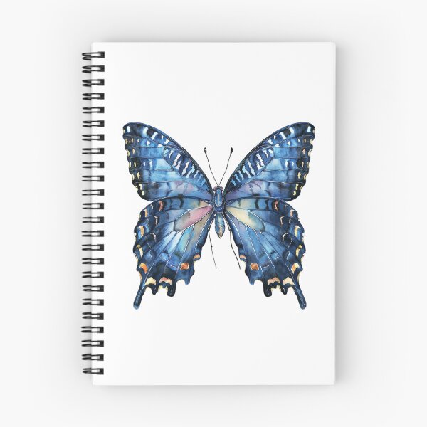 Item preview, Blue Butterfly | Elegant Nature Aesthetic Art designed and sold by Mandayartstudio.