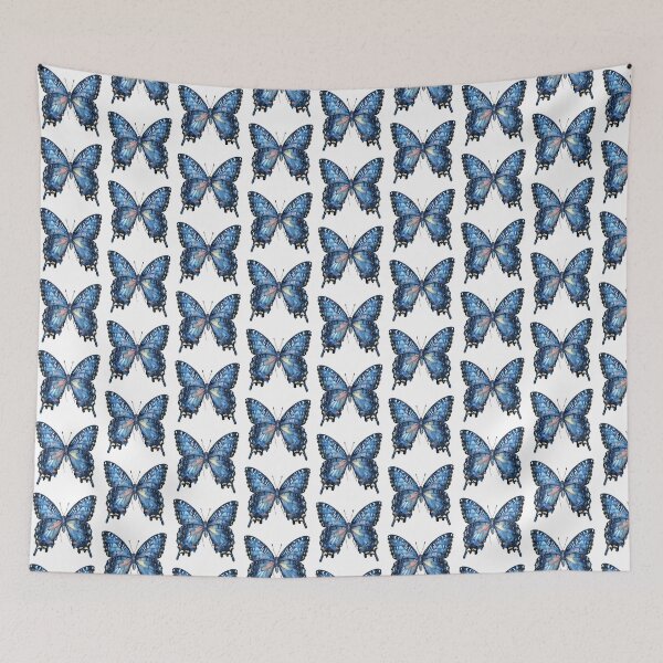 Item preview, Blue Butterfly | Elegant Nature Aesthetic Art designed and sold by Mandayartstudio.