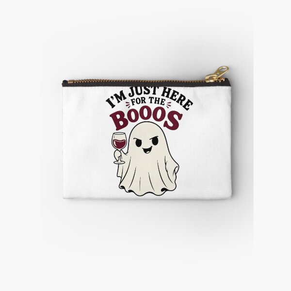 Item preview, I'm Just Here for the Booos Wine Ghost designed and sold by Hermits-Loft.