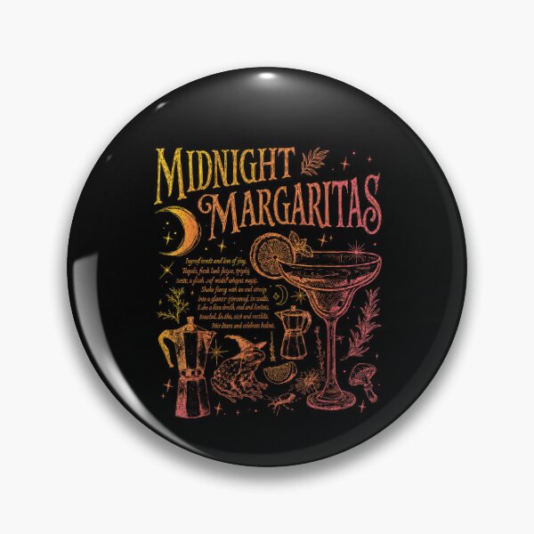 Item preview,  Vintage Midnight Margaritas Witchy Halloween Women designed and sold by PladypooZztrt.