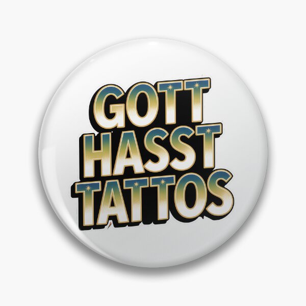 Item preview, Gott hasst Tattoos – lustiger Spruch für Tätowierte designed and sold by LoFizzy.