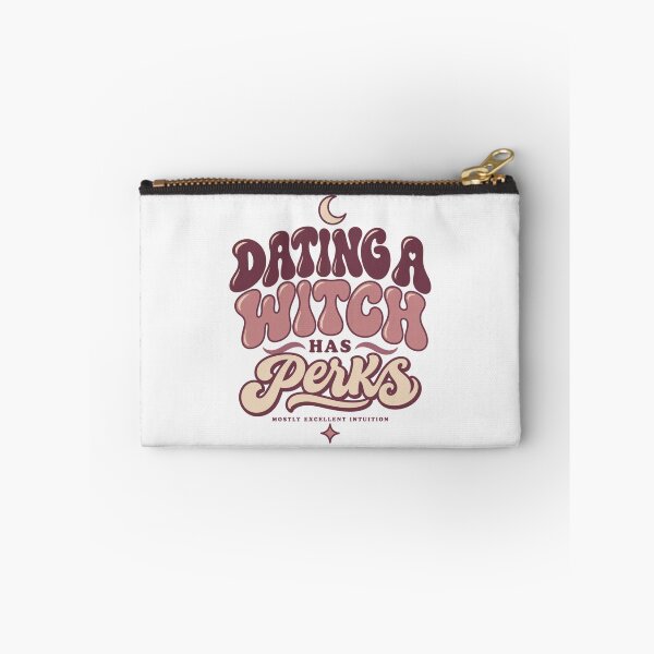 Item preview, Dating A Witch Has Perks Funny Halloween Girlfriend Tee designed and sold by PhylonBoxx.