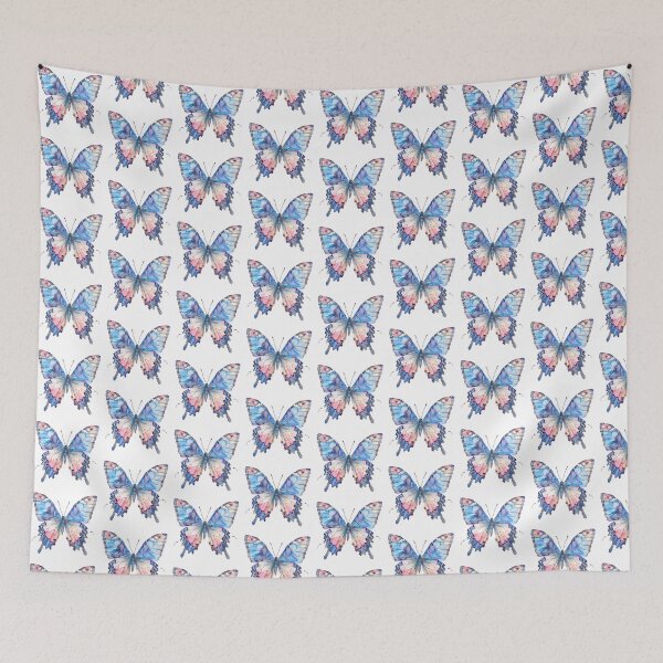 Item preview, Blue Butterfly | Elegant Nature Aesthetic Art designed and sold by Mandayartstudio.