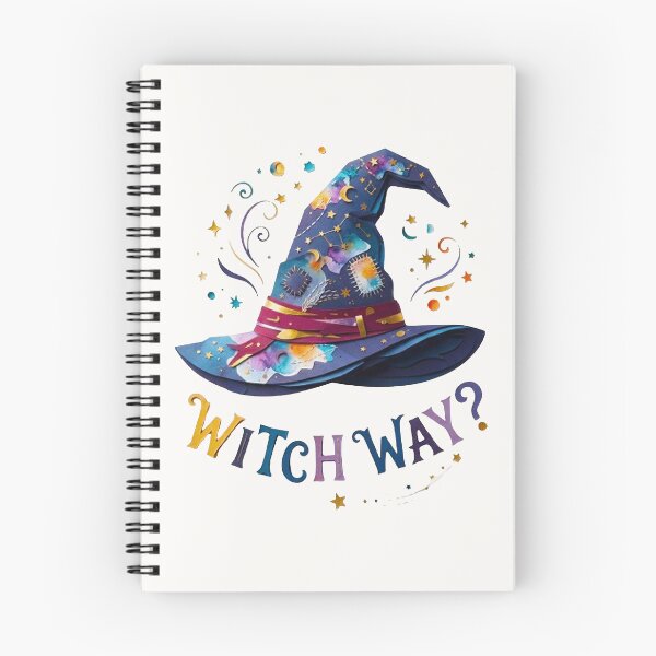 Item preview, Witch Way Pun - Celestial 3D Papercut Magical Witch Hat designed and sold by MT-Hub | Art for Every Soul.
