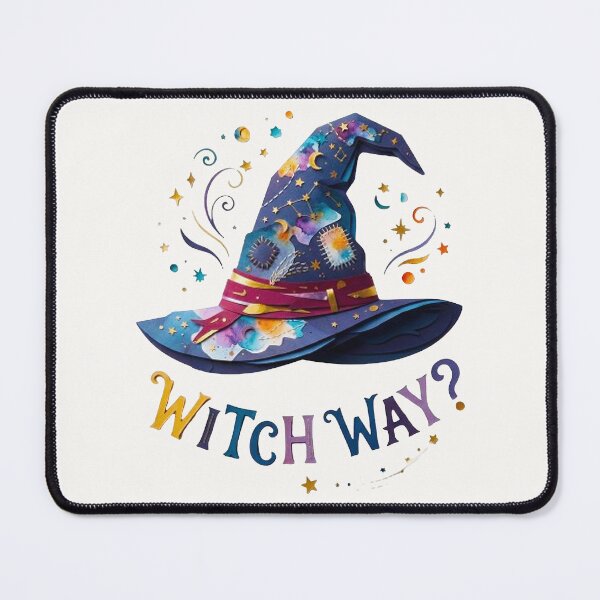 Item preview, Witch Way Pun - Celestial 3D Papercut Magical Witch Hat designed and sold by MT-Hub | Art for Every Soul.
