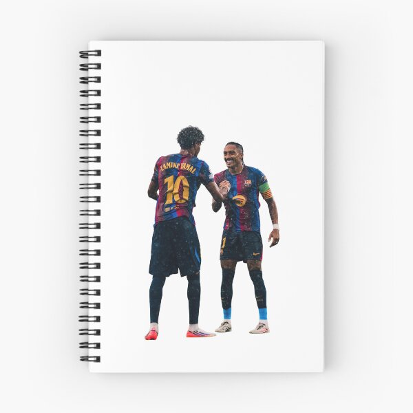 Item preview, Lamine Yamal Raphinha Barcelona designed and sold by MadeinAugust13.