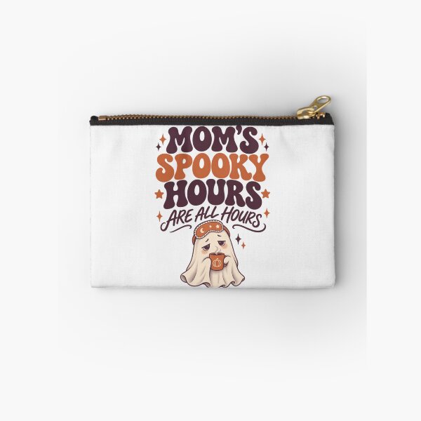 Item preview, Mom’s Spooky Hours Are All Hours Cute Halloween Mom Shirt designed and sold by PhylonBoxx.