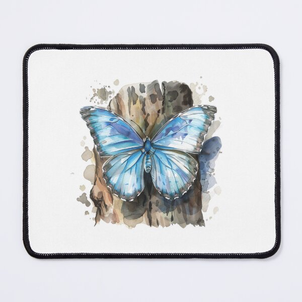 Item preview, Blue Butterfly | Elegant Nature Aesthetic Art designed and sold by Mandayartstudio.