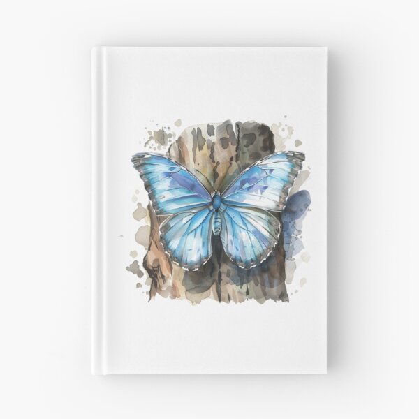 Item preview, Blue Butterfly | Elegant Nature Aesthetic Art designed and sold by Mandayartstudio.