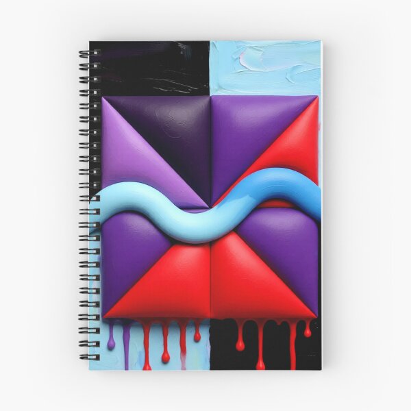 Item preview, currents of contrast C colorful geometric abstract design designed and sold by SmashingDeals.