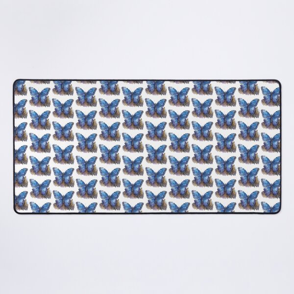 Item preview, Blue Butterfly | Elegant Nature Aesthetic Art designed and sold by Mandayartstudio.