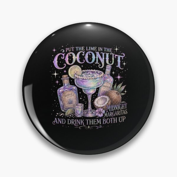 Item preview, Put The Lime in The Coconut Retro Margaritas Celestial Beach designed and sold by PladypooZztrt.